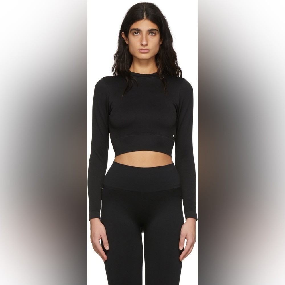 Lune Active Black Polly Sport Top